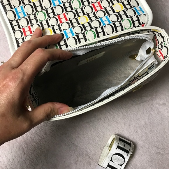 CH Printed multicolor Crossbody Bag Daily Commuter Design Fashionable Classic - Picture 11 of 16